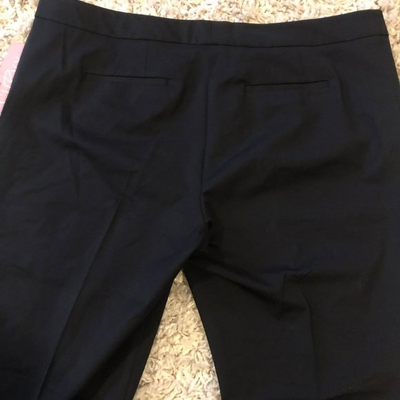 NWT Rekucci Curvy Woman Plus Pants Size W22 360 Degree Stretch Cotton Black - Picture 6 of 8